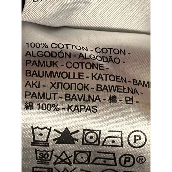 Levis San Francisco Ca Black White Plaid Flannel Button Up Size 2X nwt (2303) - Picture 4 of 5